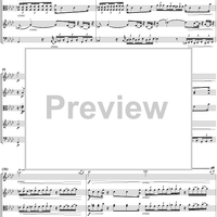 Quintet in C Major, Movement 2 - Score