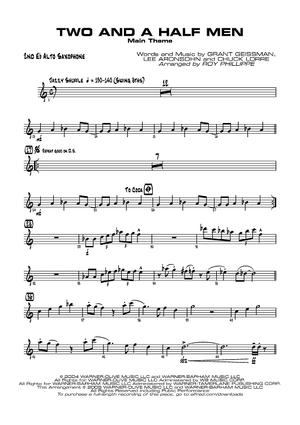 Sing, Sing, Sing: 2nd E-flat Alto Saxophone: 2nd E-flat Alto Saxophone Part  - Digital Sheet Music Download