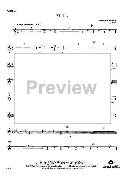 Still - Oboe 2