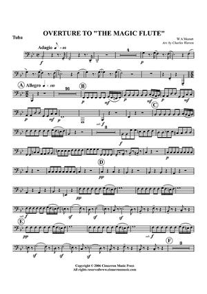 Overture to "The Magic Flute" - Tuba