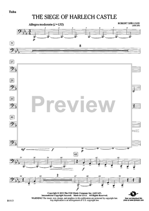 The Siege of Harlech Castle - Tuba