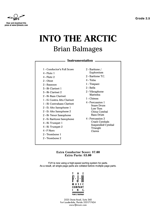 Into the Arctic - Score