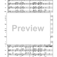 Hallelujah - from "Messiah", HWV 56 (introducing the Chorale "Ein' feste Burg") - Score