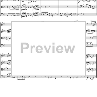 String Quartet No. 11, Movement 3 - Score