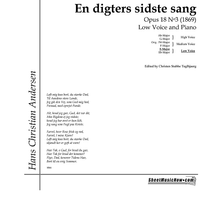 En digters sidste sang Op.18 No. 3