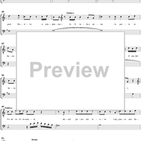 "Amoretti", No. 15 from "La Finta Semplice", Act 2, K46a (K51) - Full Score