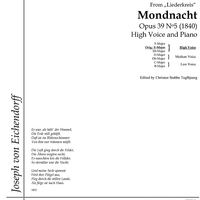 Mondnacht Op.39 No. 5