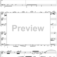 Sonata 6 for Clavier and Violin, 1st version, Cantabile