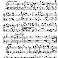 Schatz Walzer Op.418 - Piano 1