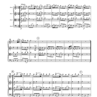 Allegro - from The Water Music - Score