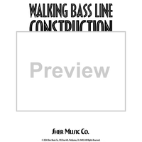 Walking Bass Line Construction - F Blues