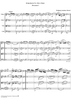 String Quartet No. 18, Movement 3 - Score