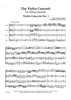 The Violin Concerti - Score