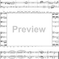 Adagio and Fugue - Score