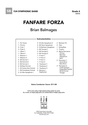 Fanfare Forza - Score