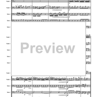 Arrival Of The Queen Of Sheba - Score