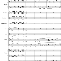 "Cantiam", No. 2 from "Davidde Penitente", K469 - Full Score