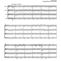 Liebestraum - Score