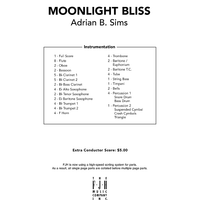Moonlight Bliss - Score