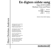 En digters sidste sang Op.18 No. 3