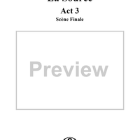 La Source, Act 3, No. 27: Scène Finale