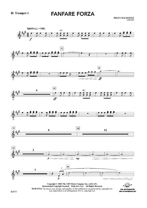 Fanfare Forza - Bb Trumpet 1