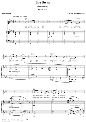 The Swan, Op. 25, No. 2