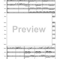 Arrival Of The Queen Of Sheba - Score