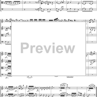 String Quartet No. 10, Movement 1 - Score