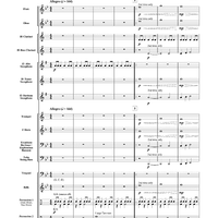 Bringer of War (After Holst) - Score