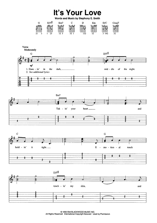 Your Love Sheet Music | Dino P. Ascari | Guitar Chords/Lyrics