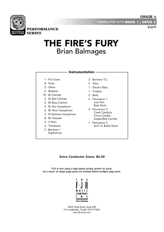 The Fire’s Fury - Score
