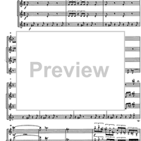 Clarinet quartet - Score