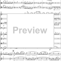 String Quartet in D Minor, Movement 3 - Full Score