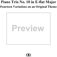 Piano Trio No. 10 in E-flat Major, Op. 44 - Piano