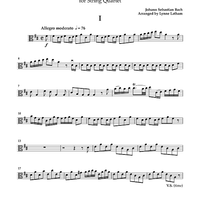 Brandenburg Concerto No. 2 - Viola