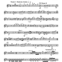 Variations for Trumpet and Piano - Trumpet