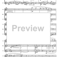 La villegiatura in  panchina [set of parts] - Flute/Oboe/B-flat Clarinet