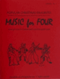 Music for Four, Collection No. 1 - Popular Christmas Favorites - Keyboard or Guitar