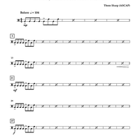 Bolero de Strings for String Orchestra and Latin Percussion - Bongos