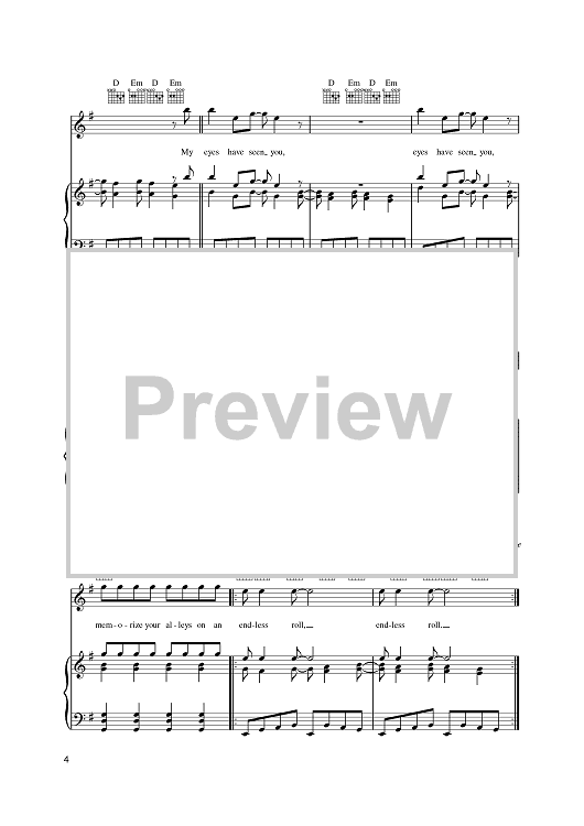 The Walls Have Ears and the Doors Have Eyes. Sheet music for Piano (Solo)  Easy