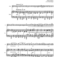 Intermezzo in E-flat - Piano Score