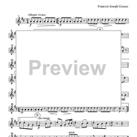 Tambourin - Part 2 Clarinet in Bb