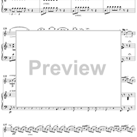 Concertino No. 1 in A Minor - Score