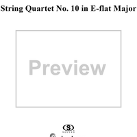 String Quartet No. 10 in E-flat Major, Op. posth. 125, No. 1 - Viola