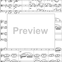 String Quartet No. 10, Movement 3 - Score