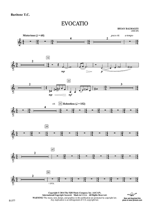 Evocatio - Baritone TC