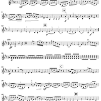 Duet No. 5, from "12 Instructive Duets" - Violin 2