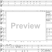 Kanon for Four Voices, K. 232 (K. 509a) - Full Score