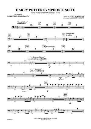 Harry Potter Symphonic Suite - Trombone 3 in B-flat BC